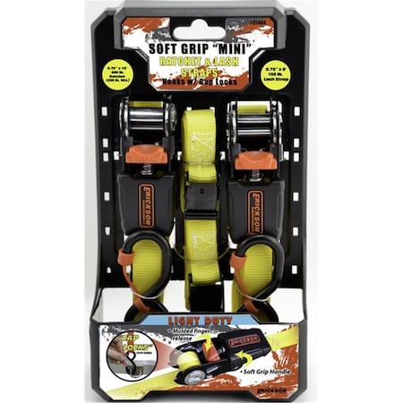 Erickson Manufacturing 31404 0.75 in. x 10 ft. 600 lbs Ratchet & Cam Lash Combo ER300085